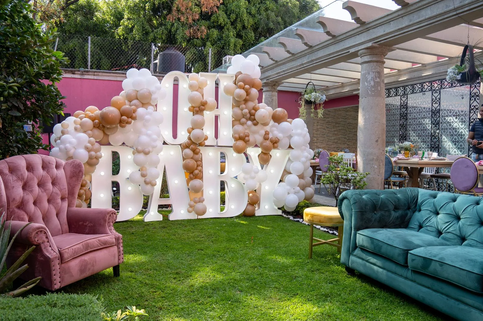 Baby Shower con la temática "Oh Baby"