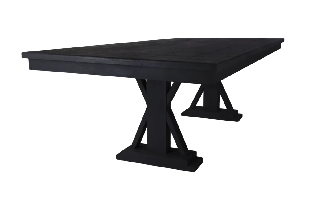 Mesa Pedestal Negra