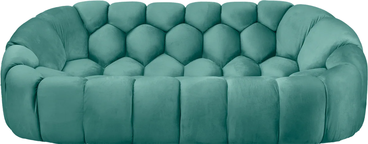 Sillón Bubble Green 2 Plazas