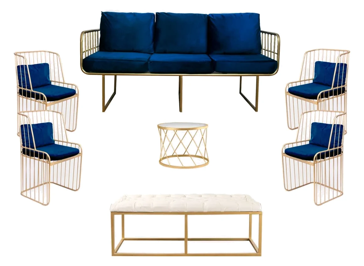Paquete Sala Camila Navy