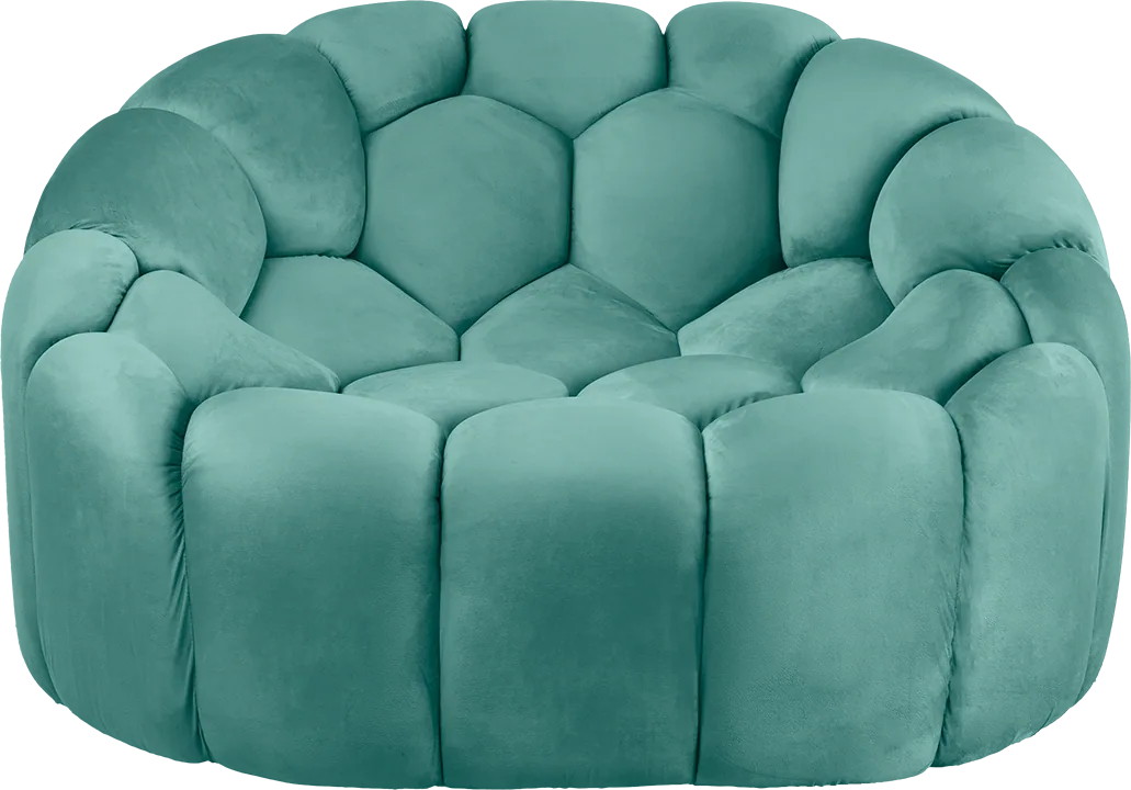 Sillón Individual Bubble Green