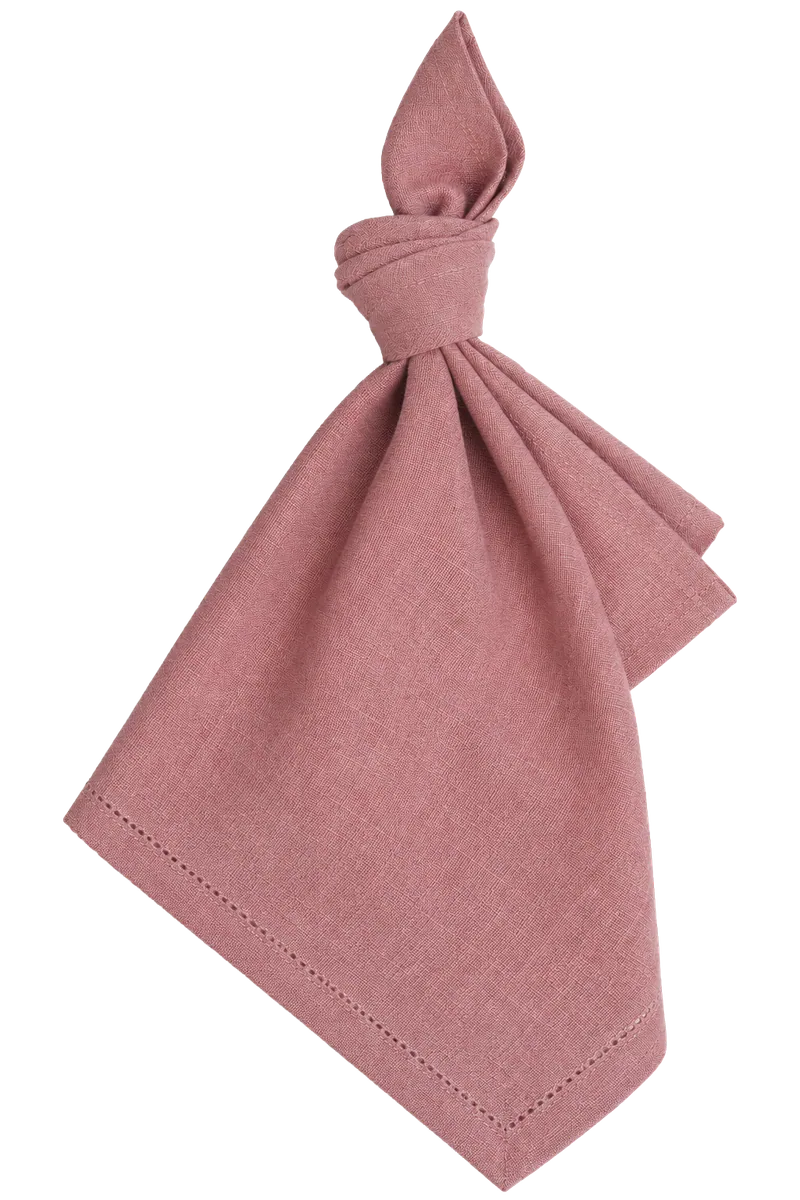 Servilleta De Lino Palo De Rosa
